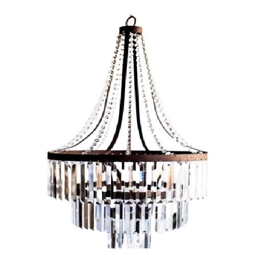 Araña Imperio Grande 80x55cm óxido